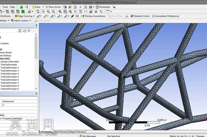 教程Ansys-AnáliseestruturalemumChasside迷你bajada论坛SAE