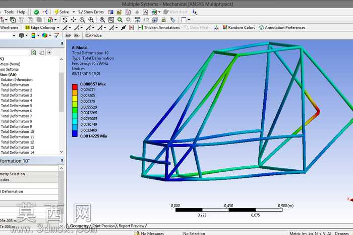 教程Ansys-AnáliseestruturalemumChasside迷你bajada论坛SAE