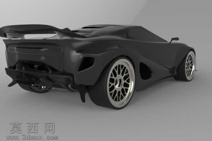 MonZoo���κ����˽ṹ3DMAX
