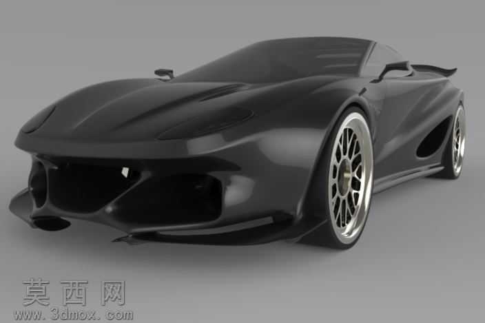 MonZoo���κ����˽ṹ3DMAX
