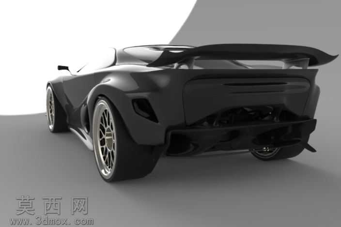 MonZoo���κ����˽ṹ3DMAX
