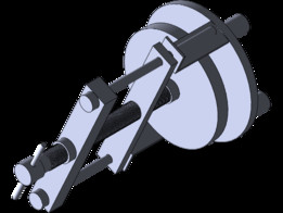 使用Solidwork的Chapati压力机