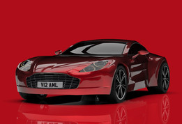 Aston Martin One-77曲面建模