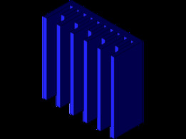 Nx-Floefd散热器的CFD研究