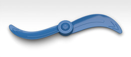 2������ҶƬ10Ӣ��254mm����ע��ģ��