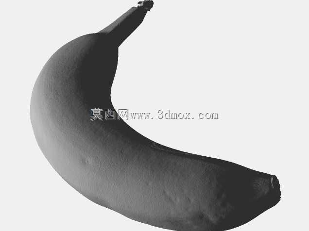 三维扫描香蕉