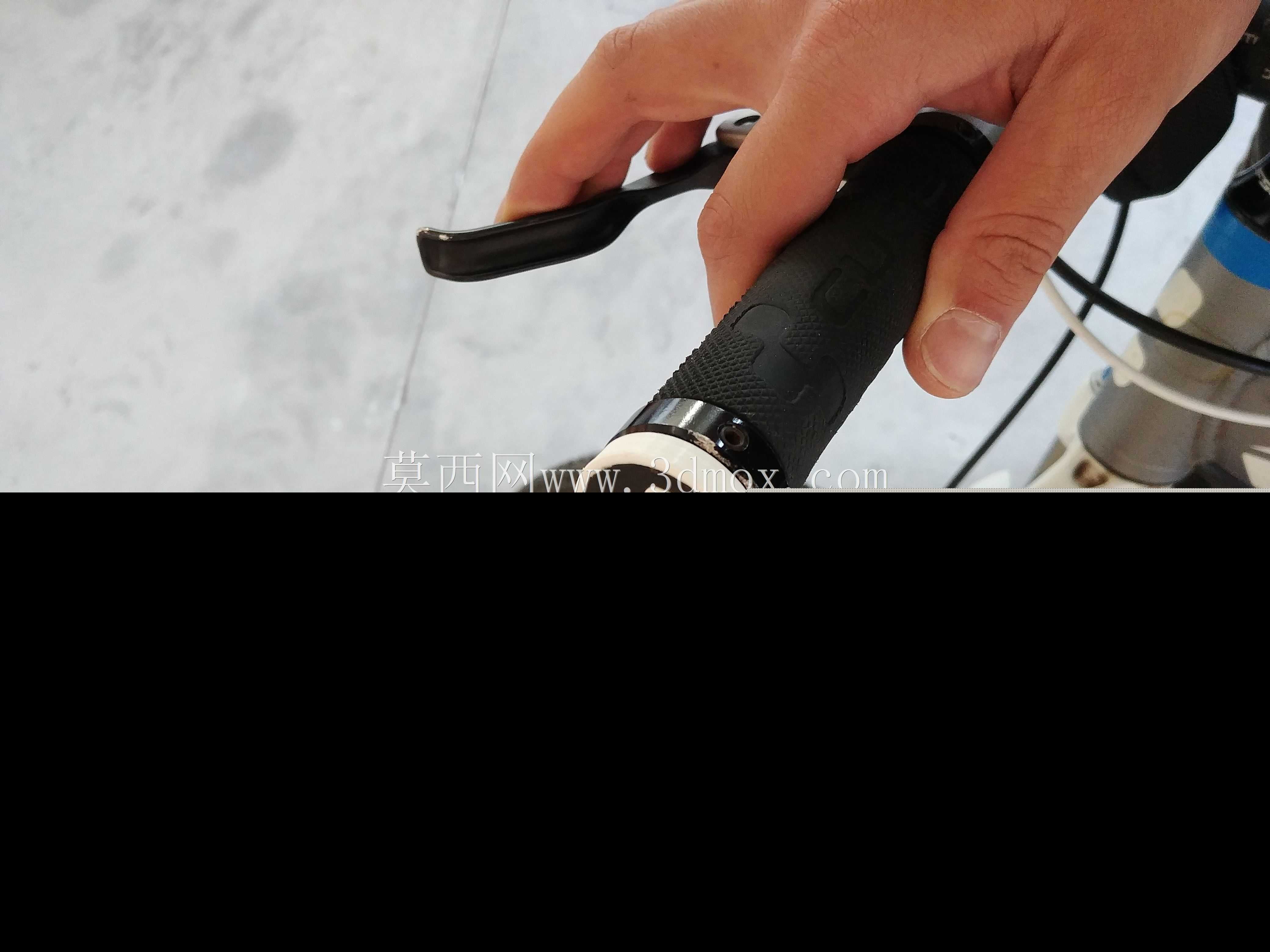 MTB(自行车)把手端盖立方体