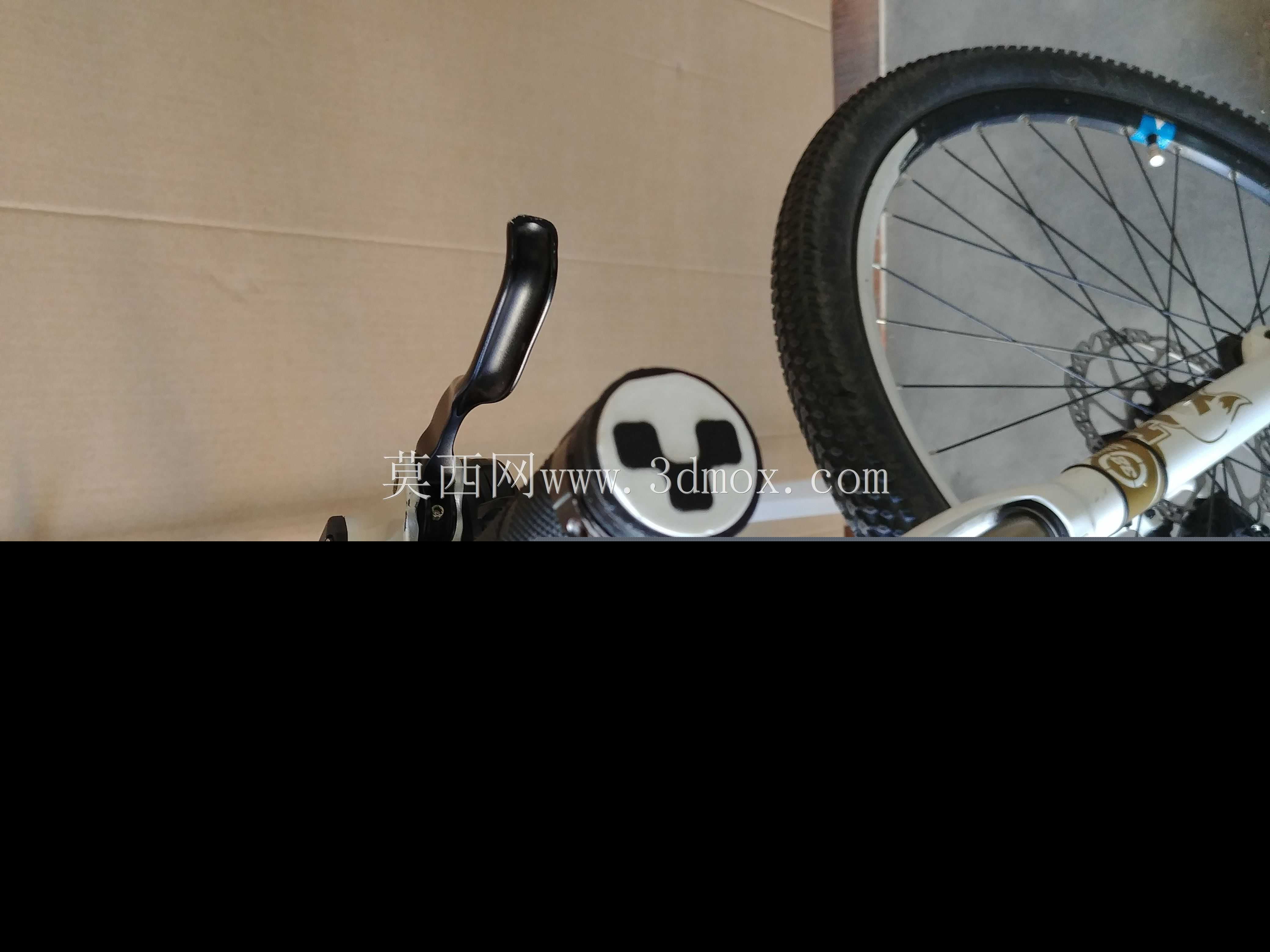 MTB(自行车)把手端盖立方体