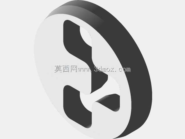 MTB(自行车)把手端盖立方体