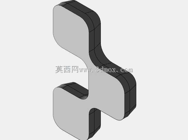 MTB(自行车)把手端盖立方体