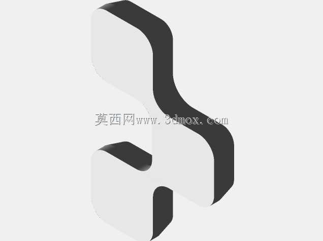 MTB(自行车)把手端盖立方体