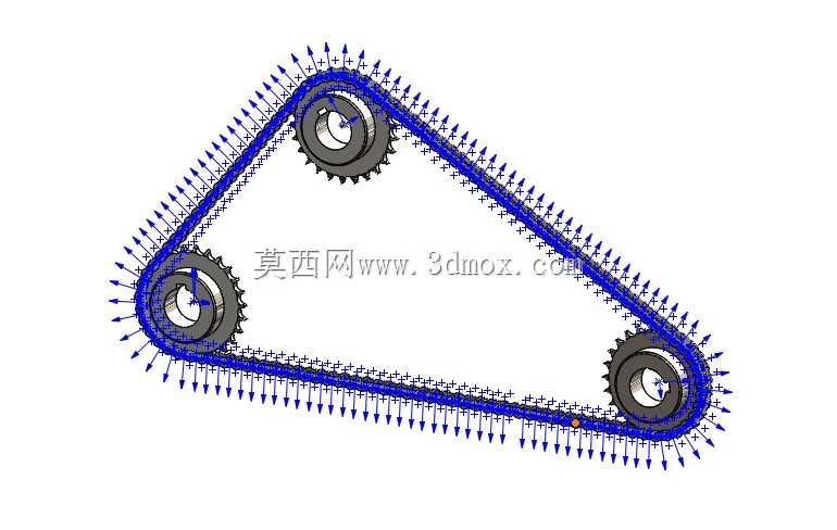 链轮齿轮机构