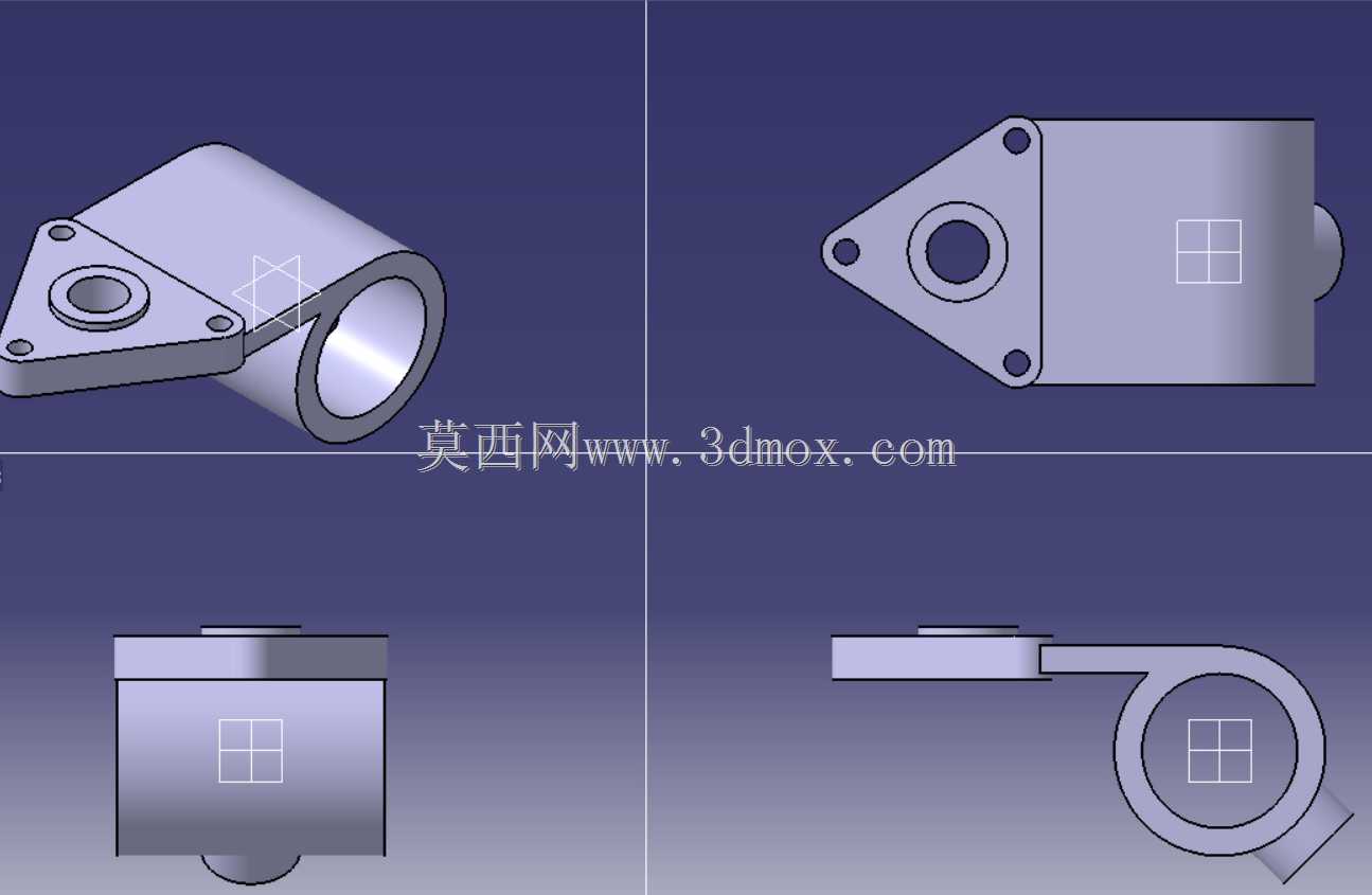 机械部件第2部分使用CATIA V5