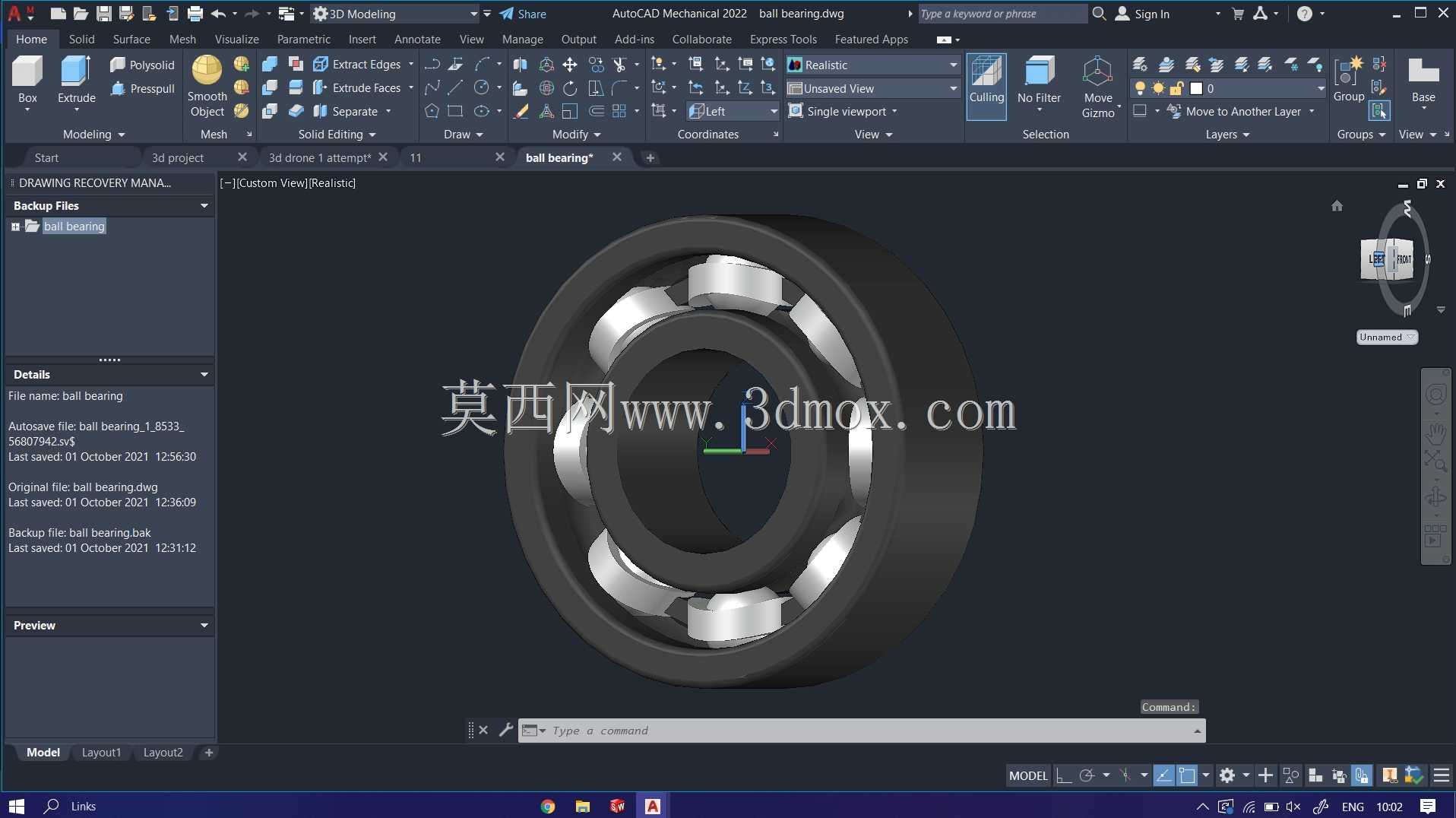 ʹ��AutoCAD Mechanical�Ĺ������