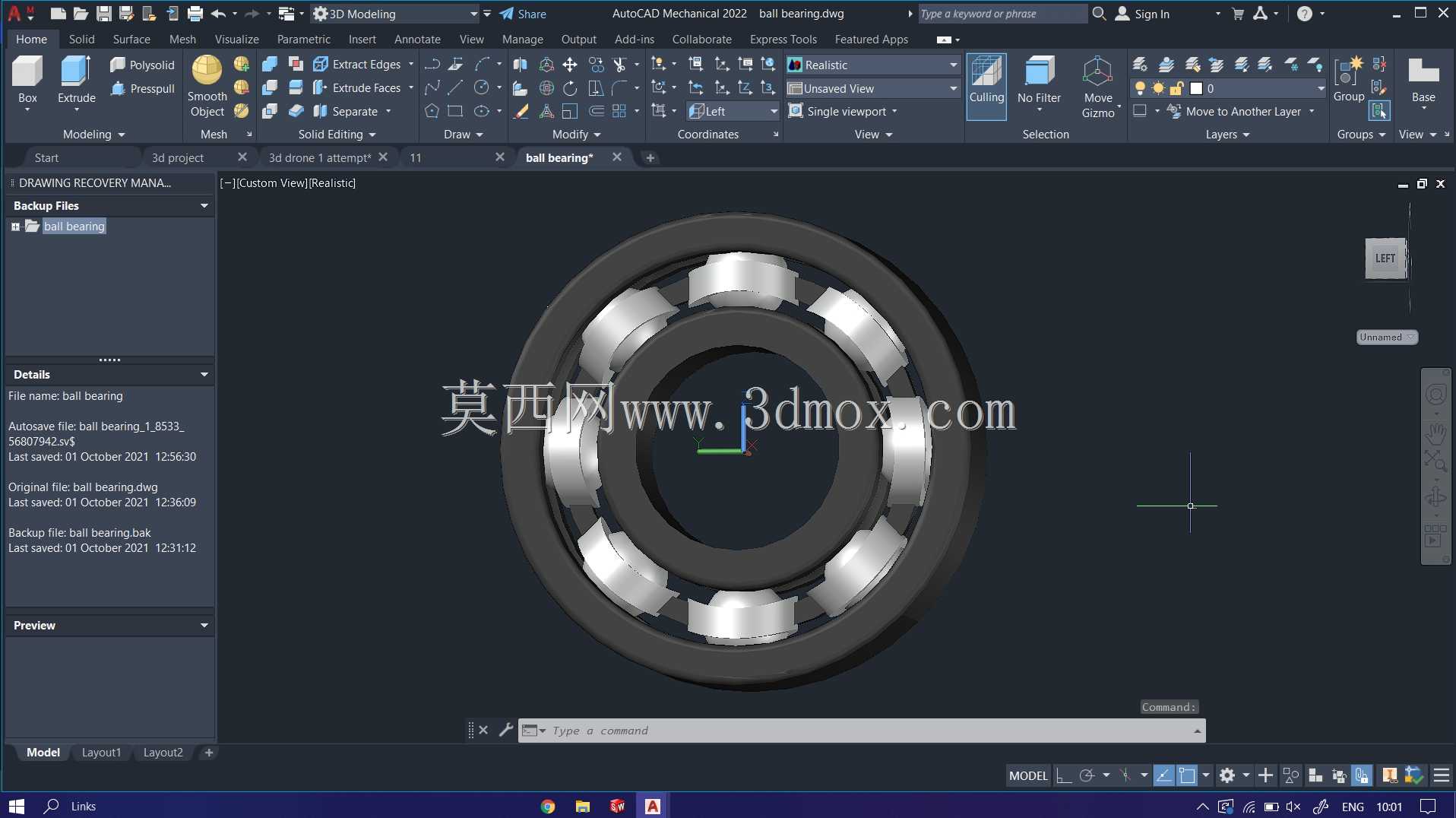 ʹ��AutoCAD Mechanical�Ĺ������