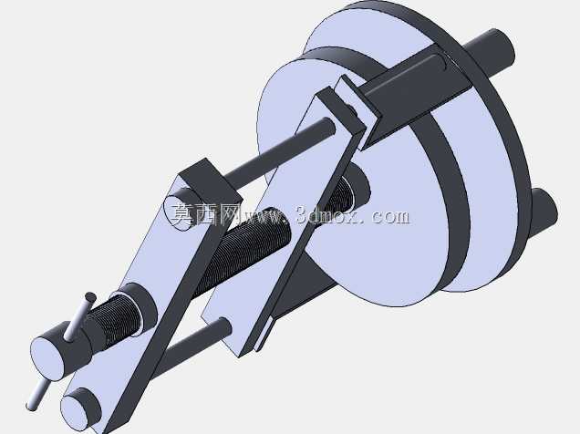 使用Solidwork的Chapati压力机
