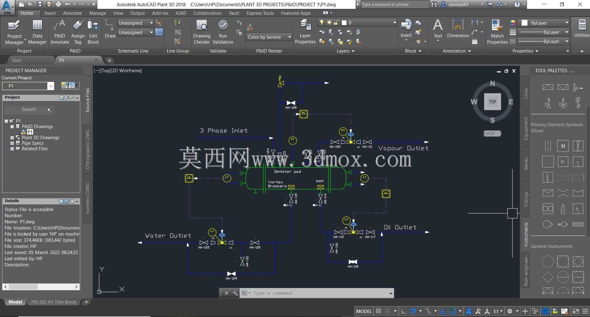 P\u0026ID/PFD��Ŀ1