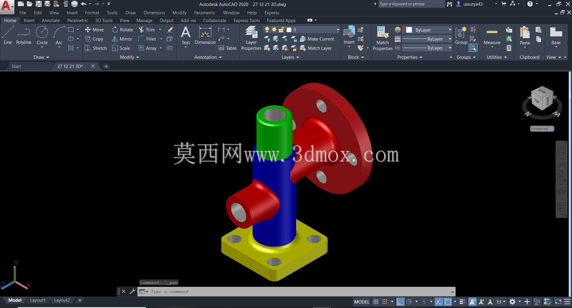 AutoCAD 3Dģ��1