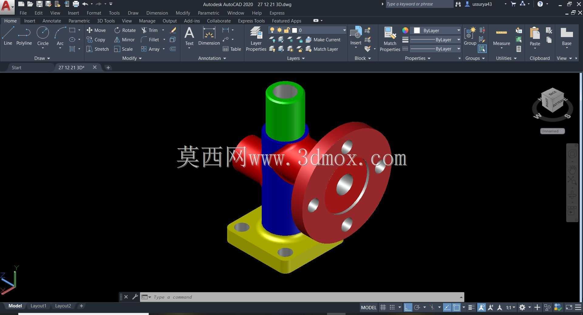 AutoCAD 3Dģ��1