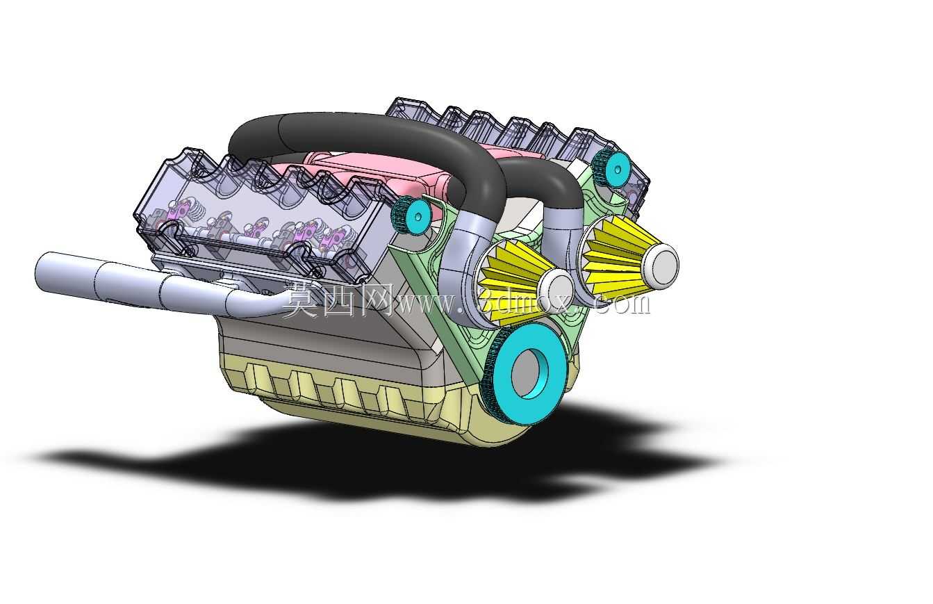 V6 IC����������3Dģ��