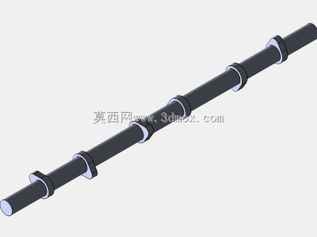 V6 IC发动机基本3D模型