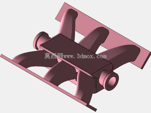 V6 IC发动机基本3D模型