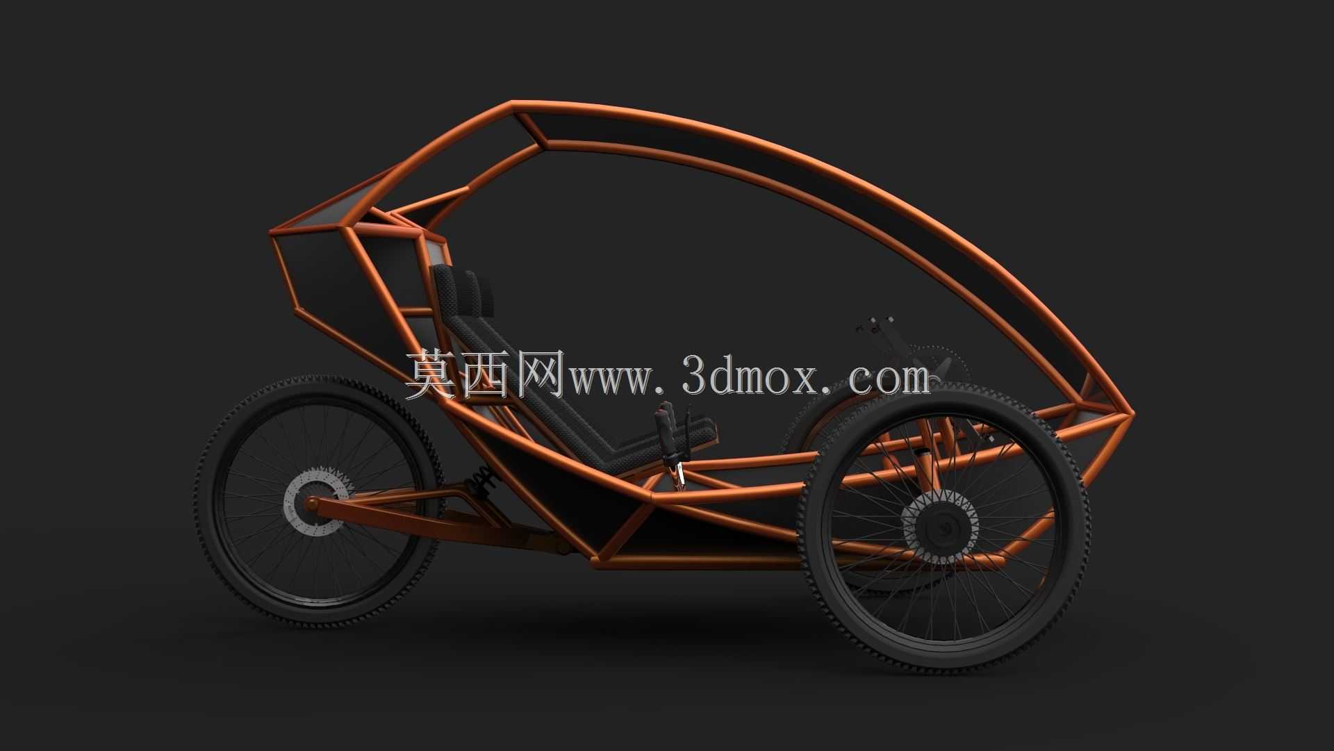 混合动力三轮车
