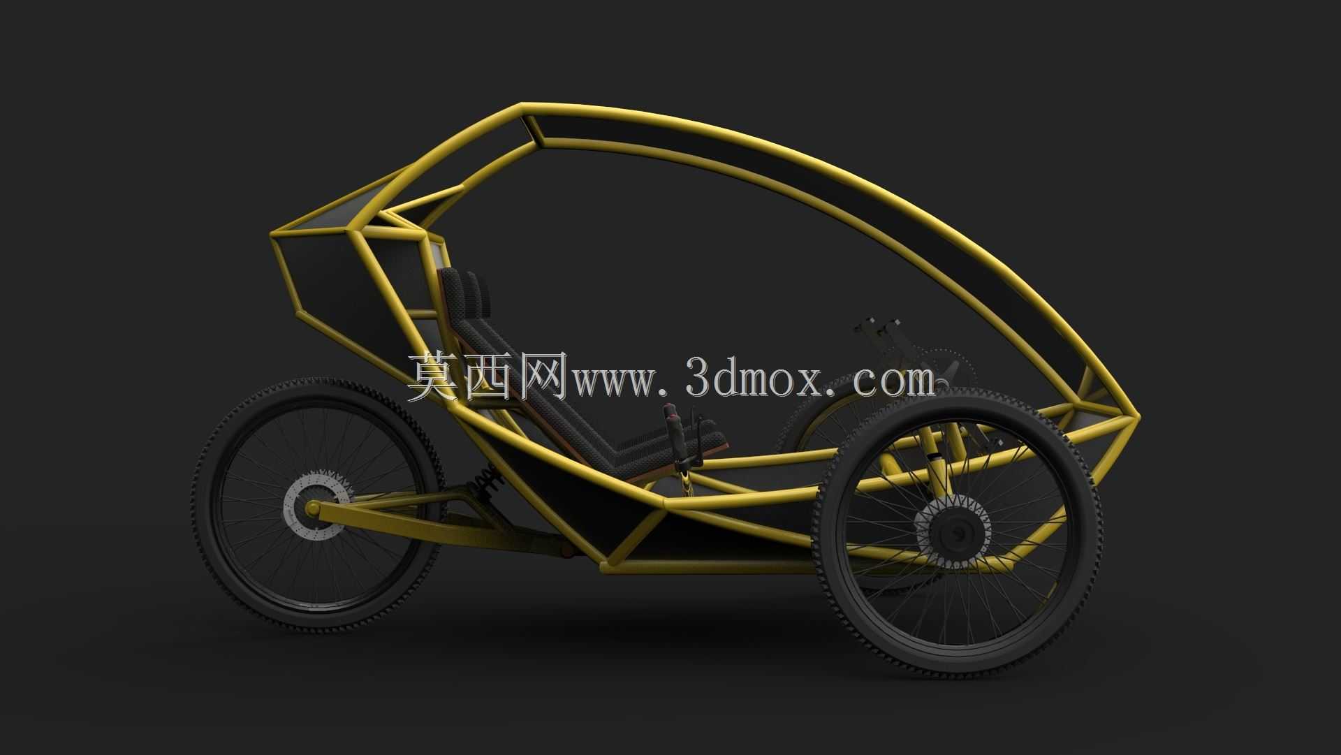 混合动力三轮车