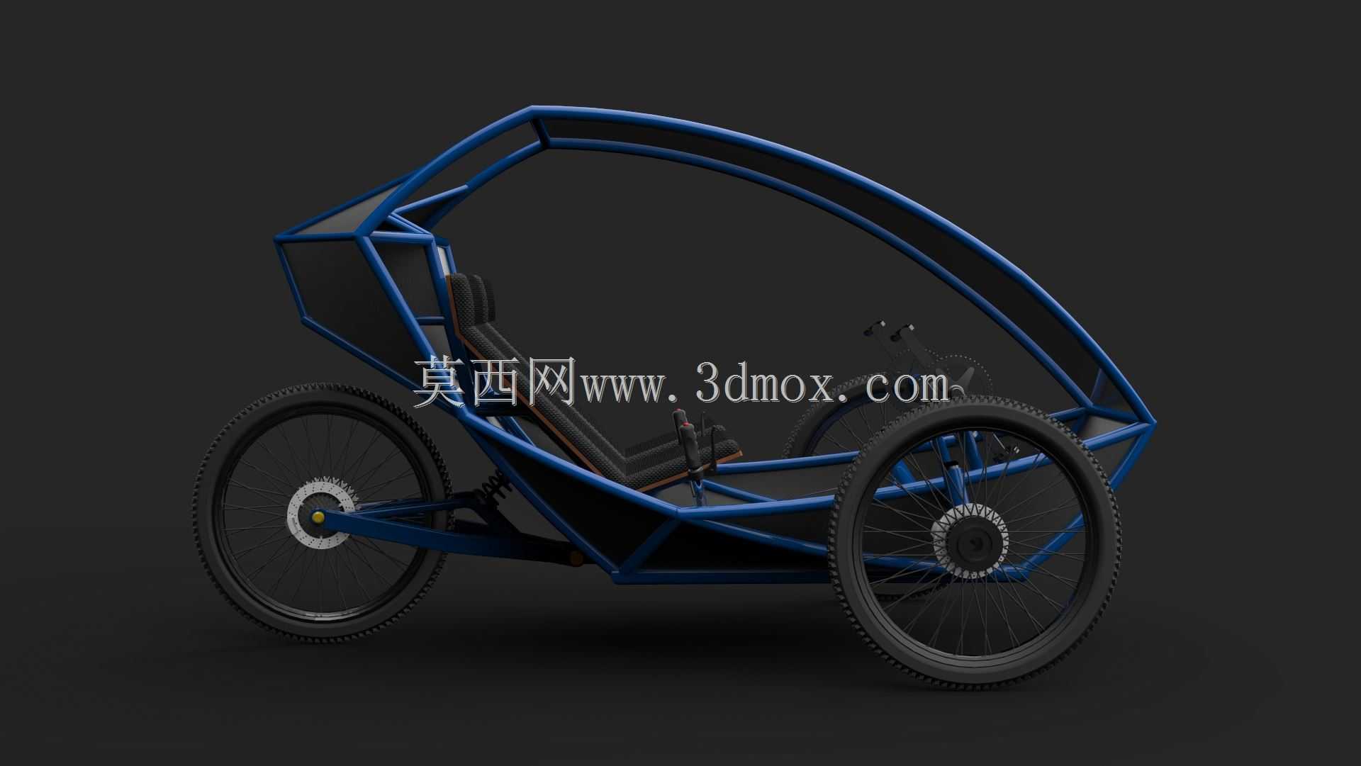 混合动力三轮车