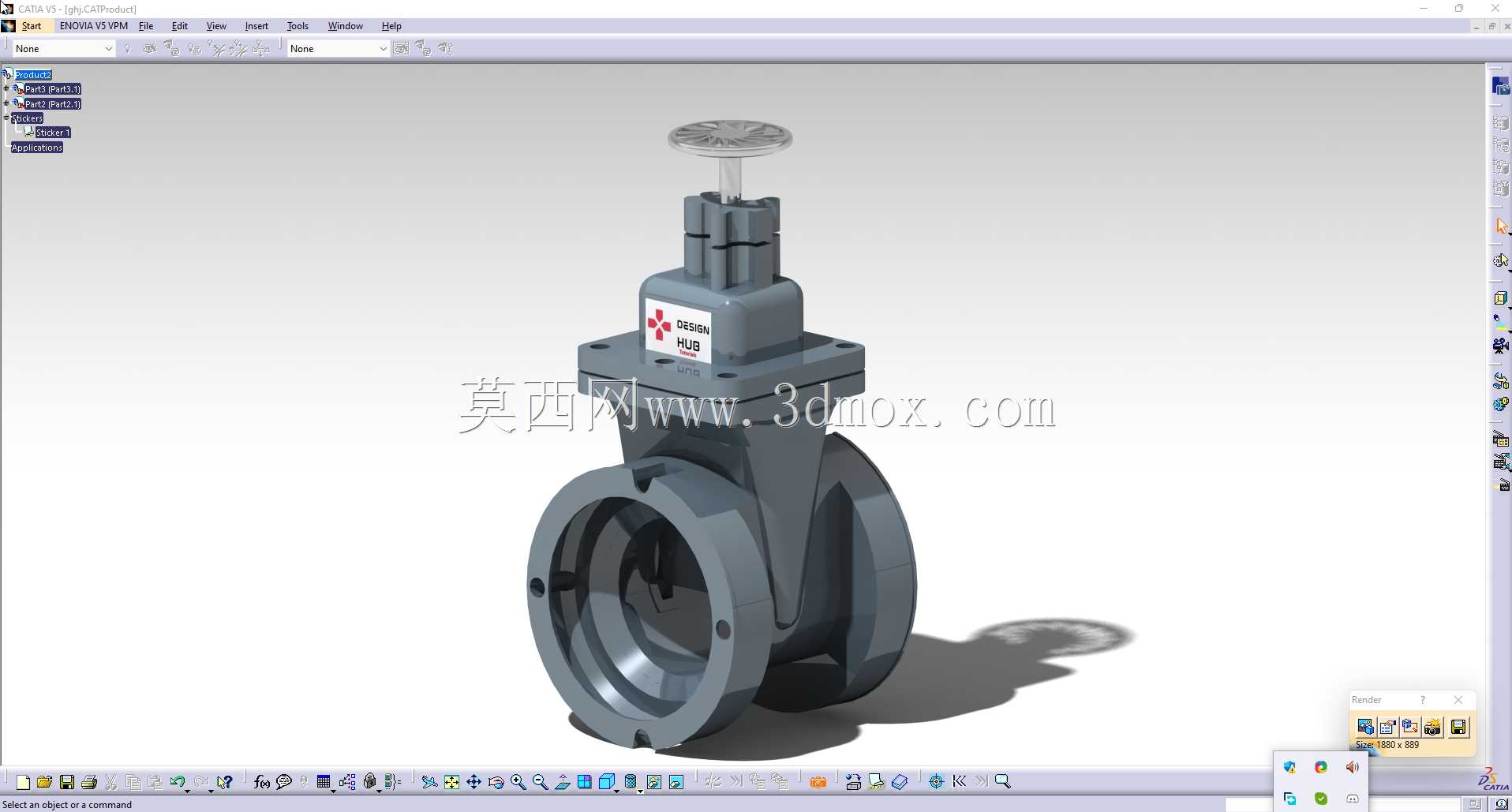 闸阀设计理念#CATIAV5#NXCAD#AutoCAD