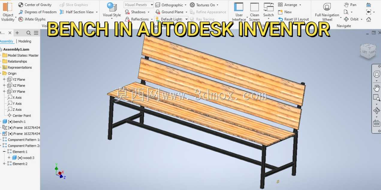 Autodesk Inventor | Autodesk Inventor教程| Autodesk Inventor框架生成器中的工作台
