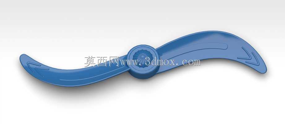 2个翼扇叶片10英寸254mm,带注塑模具