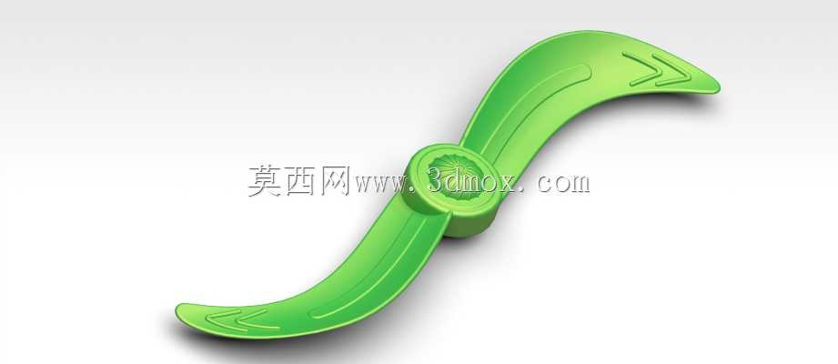 2个翼扇叶片10英寸254mm,带注塑模具