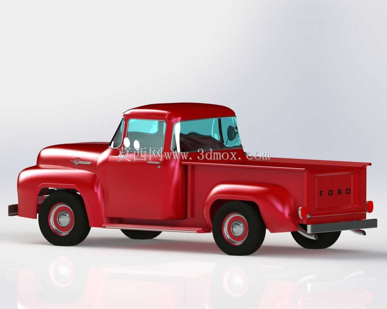 ����F 100��1956��3Dmodel