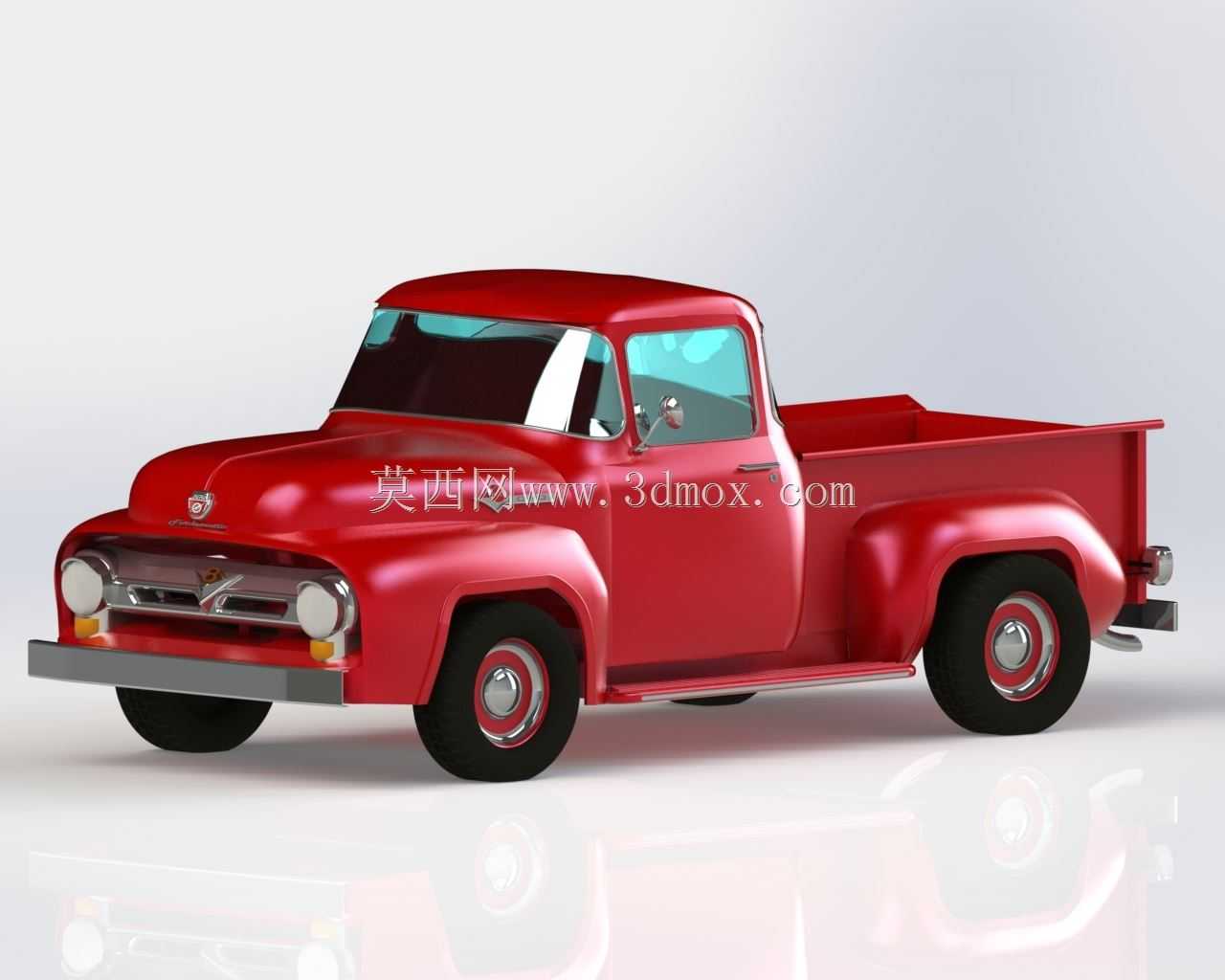 ����F 100��1956��3Dmodel