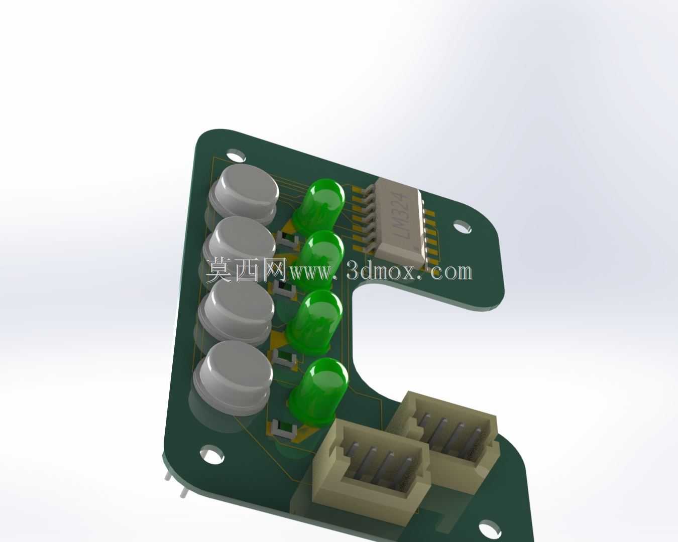 �߸�����PCB��άģ��