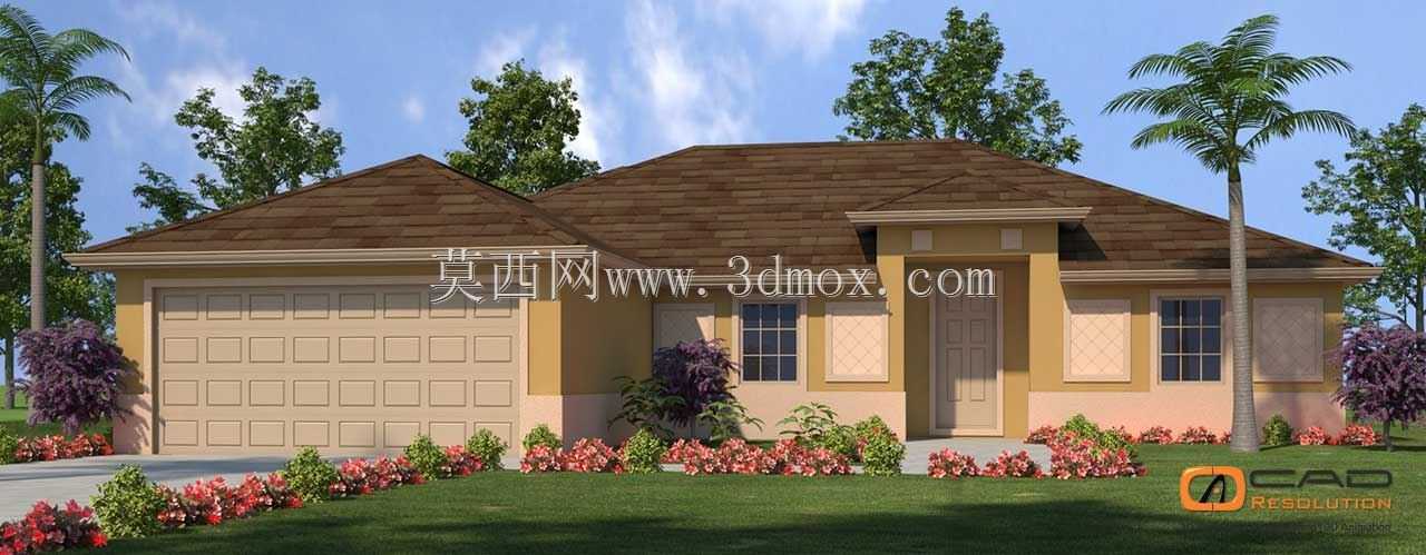 建筑三维设计可视化-当时\u0026现在