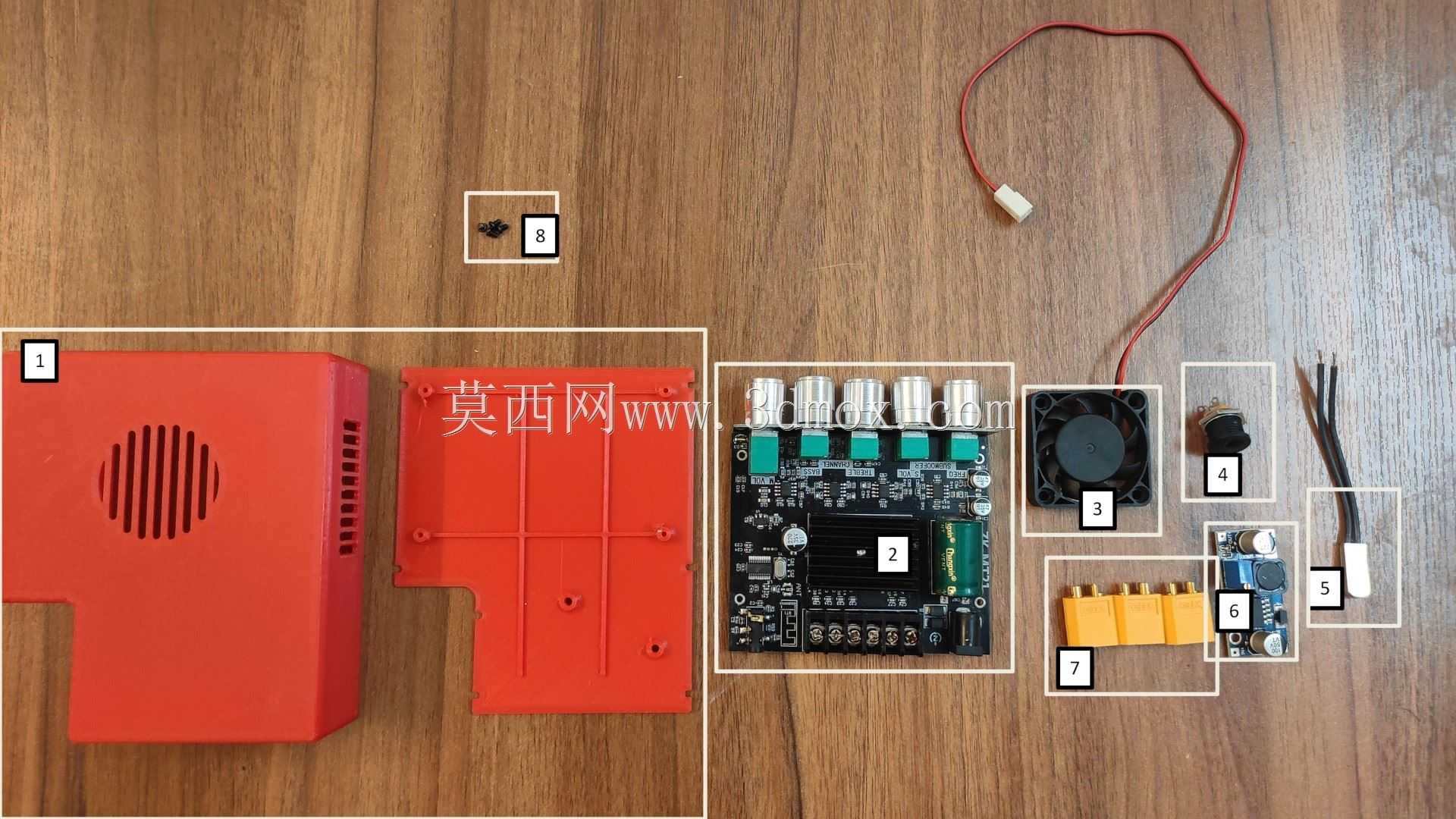 ��ͥӰԺ-����������ϵͳ2.1����-���ֶӵ�����-3D��ӡ-DIY