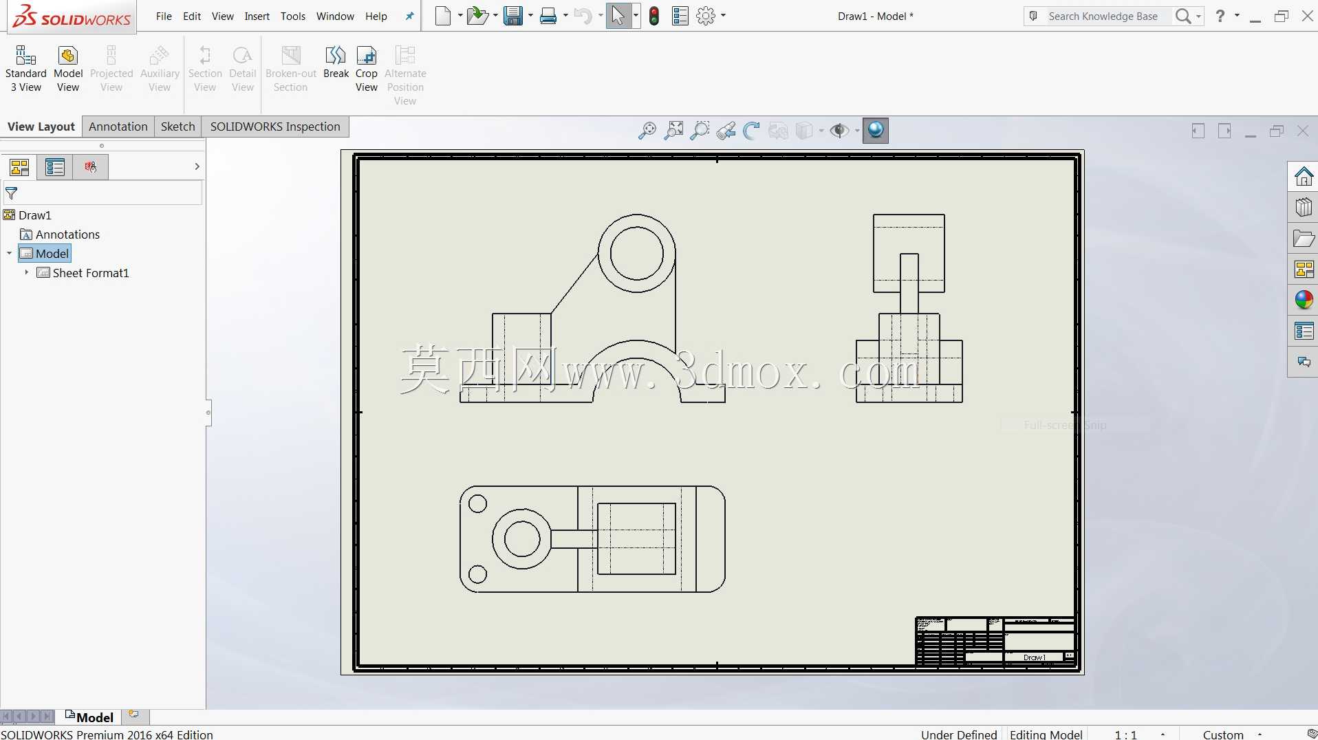 ��Solidworks�н���άģ��ת��Ϊ��άģ��