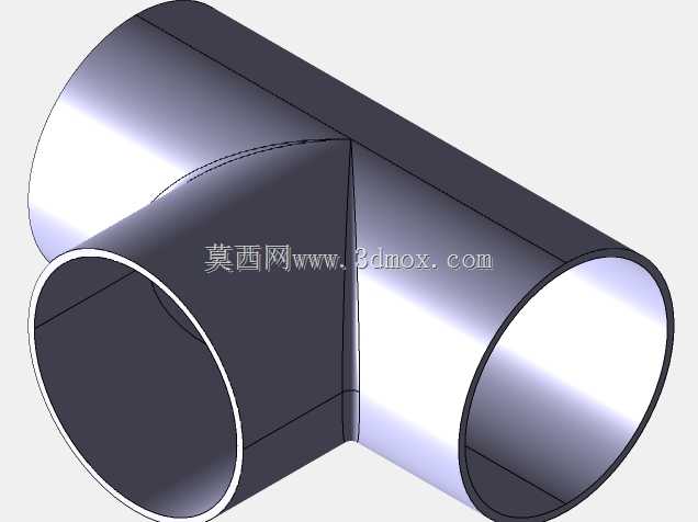 PVC 90度三通管接头弯头
