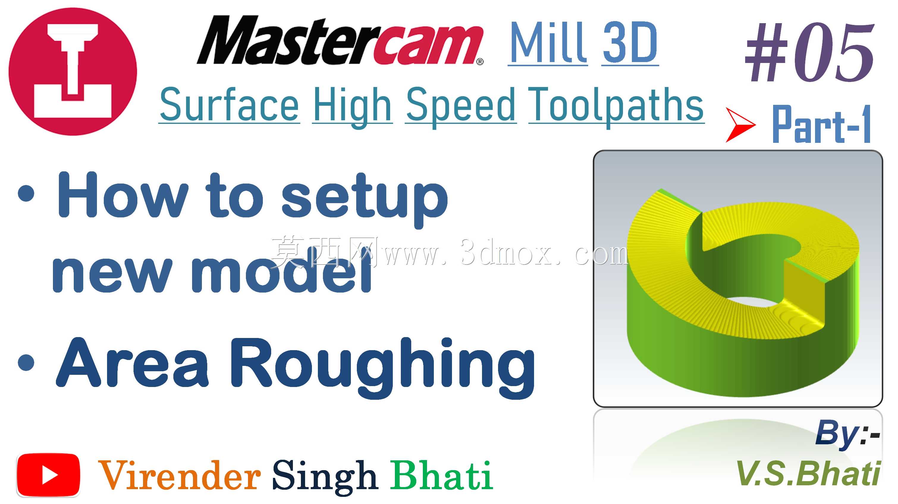 Mastercam Mill 3D-教程05 Mcam文件