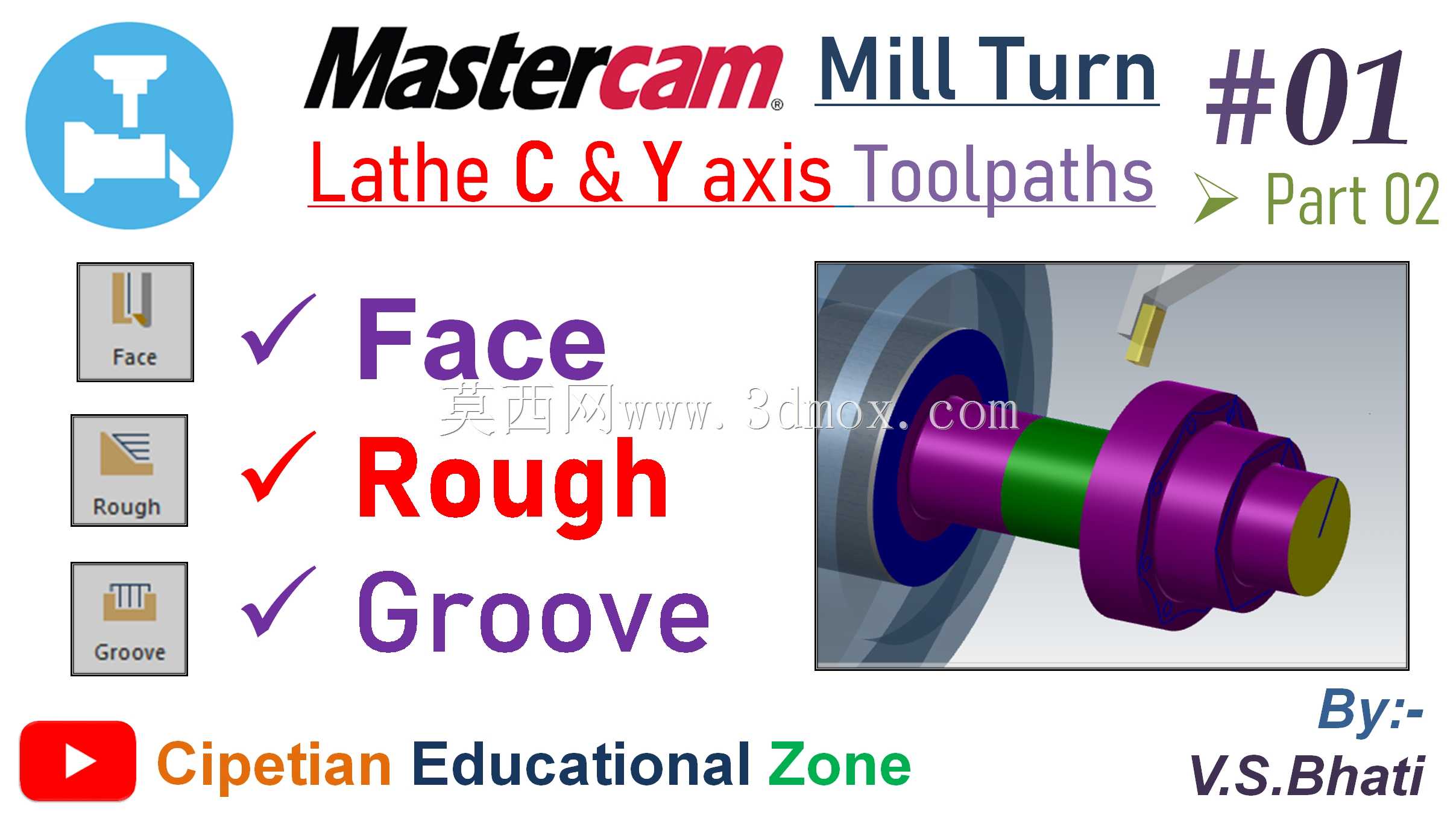 Mastercam Mill Turn 01教程