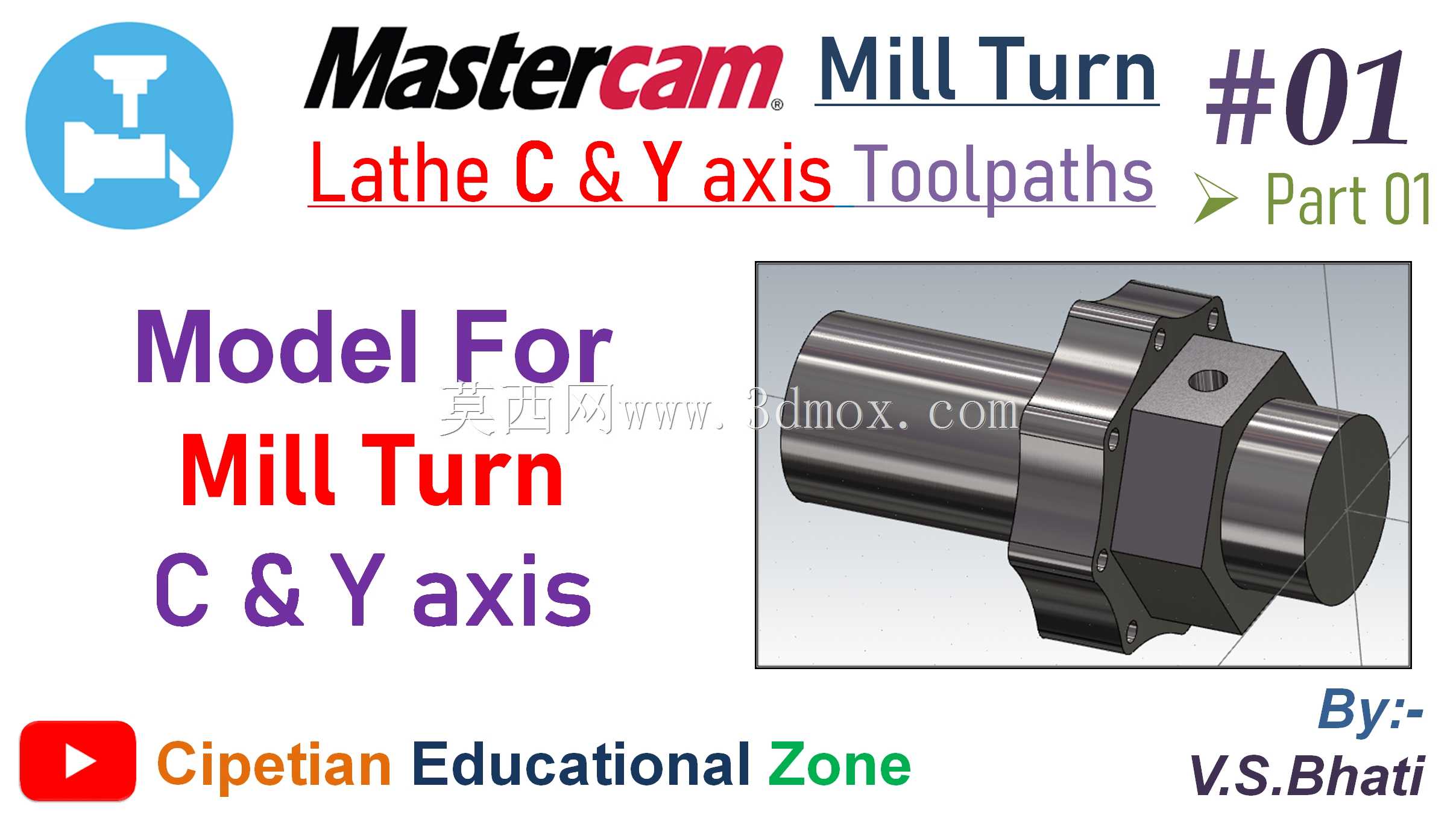 Mastercam Mill Turn 01教程