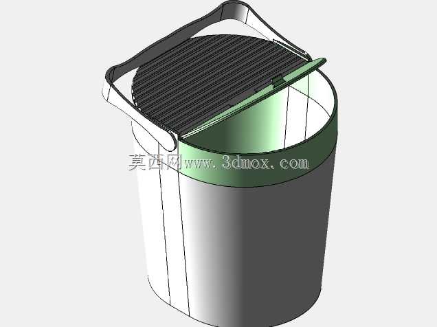 滑动和锁定:室内复合垃圾箱