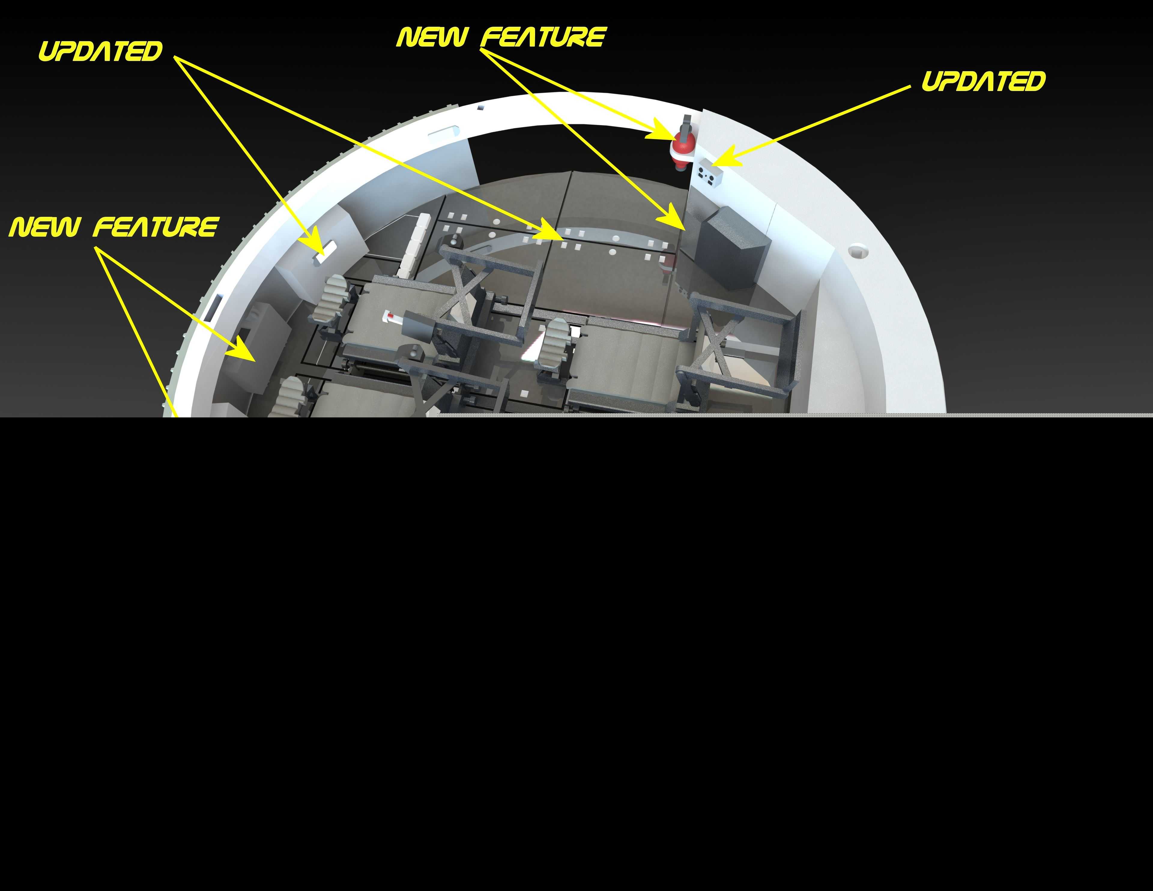1:18��������LM��ARTEMIS-1���Ի�������ģ�ͣ�STL/STP/IGS��