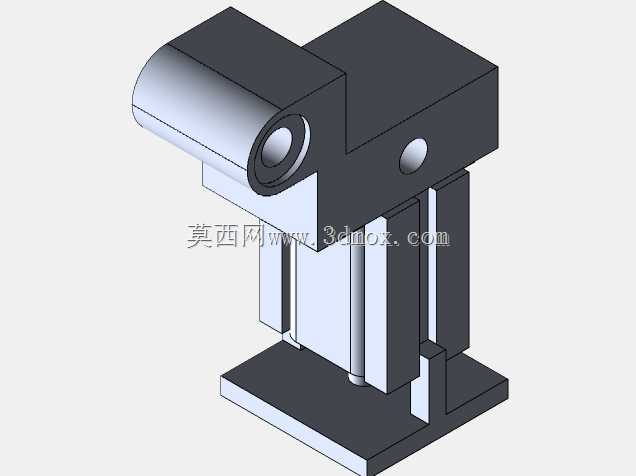 气动冲压机模型