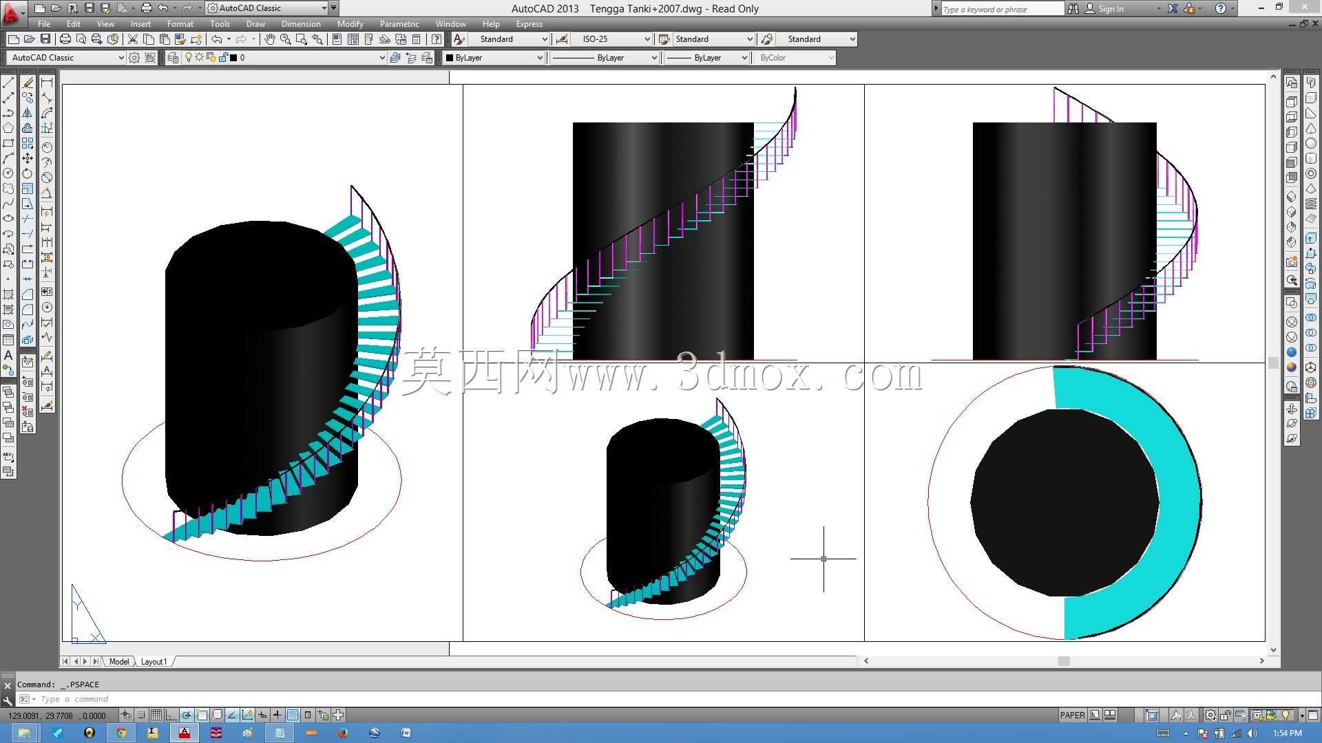 AutoCAD�е��𲽻�����������