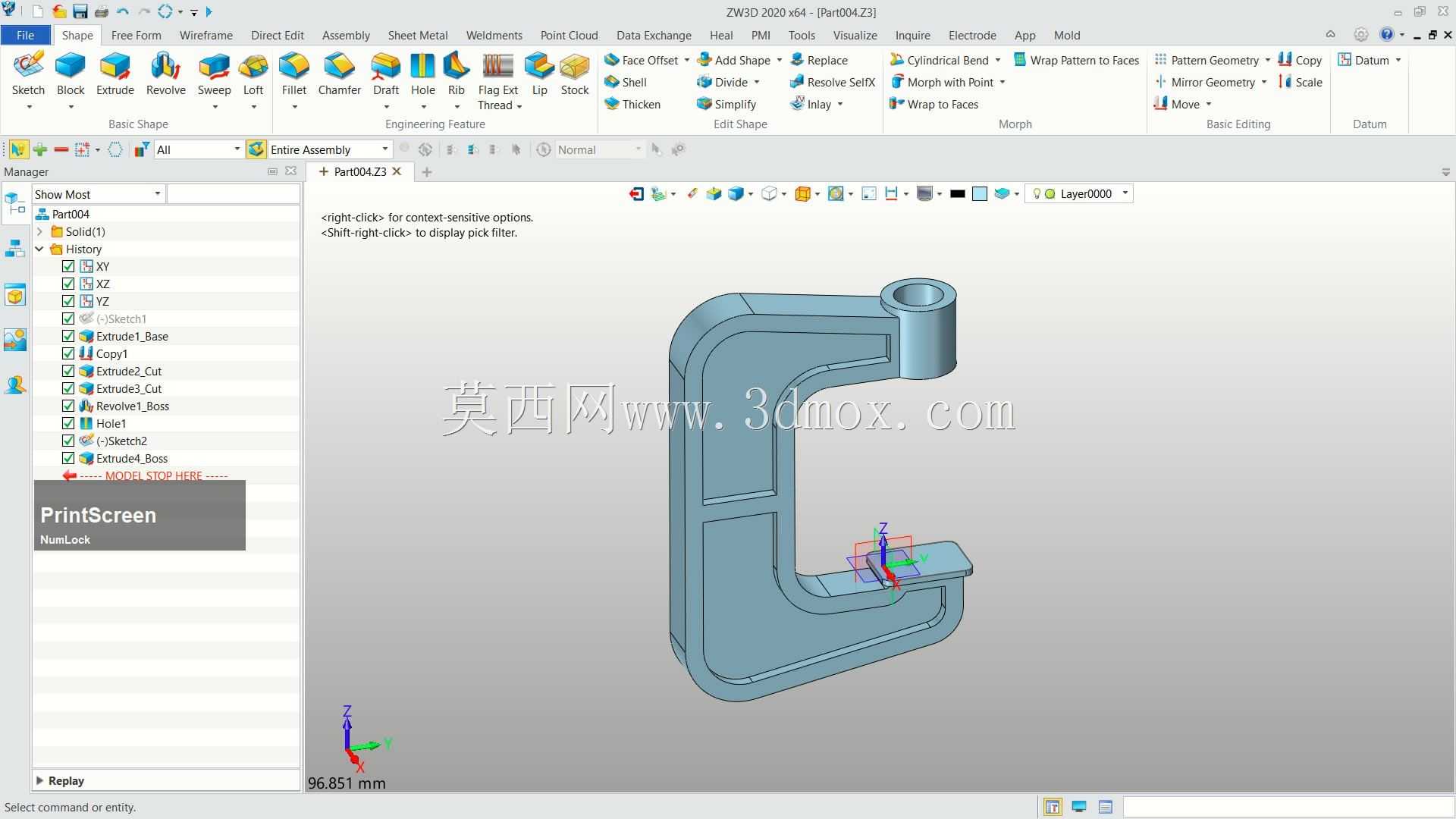 ZW3D C��ǯ