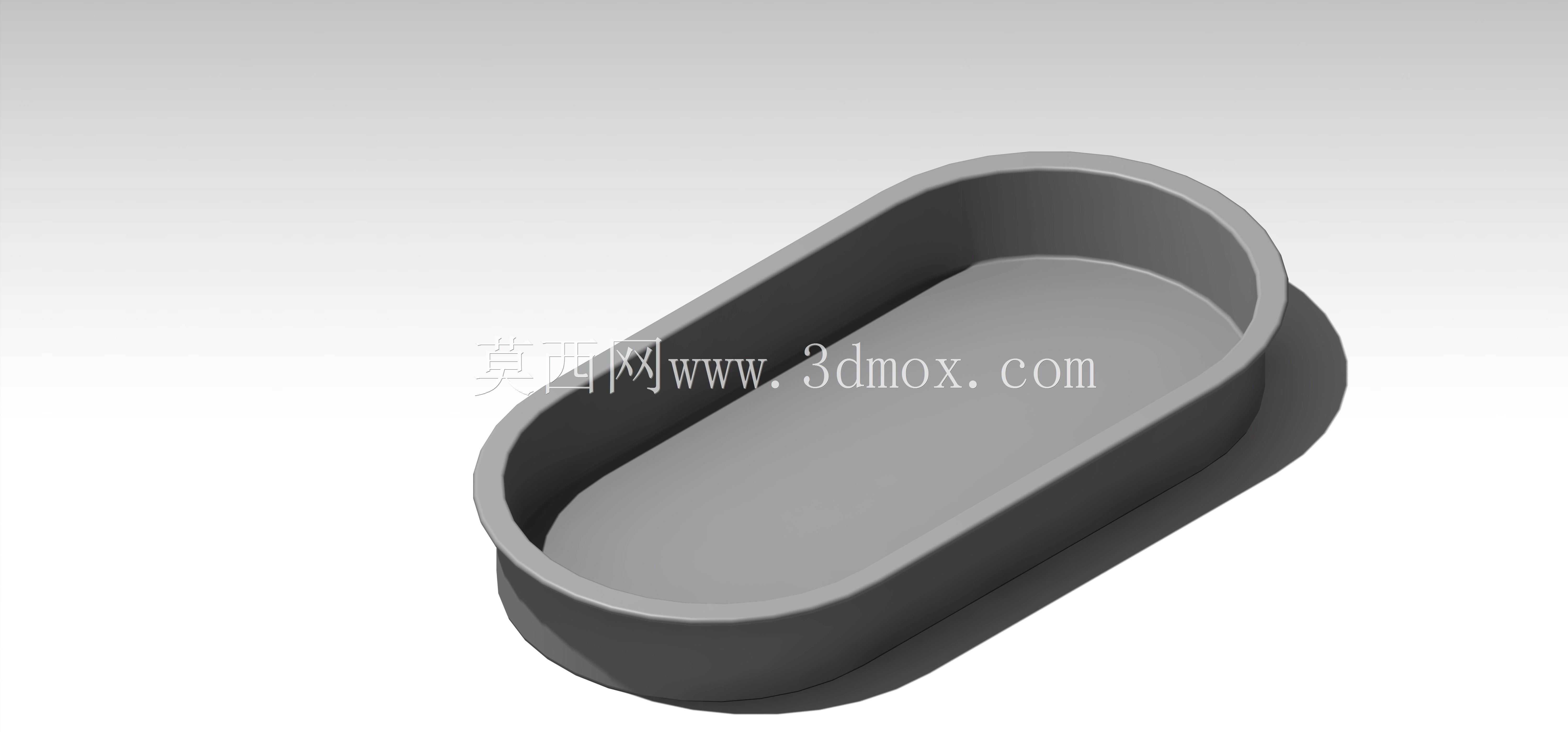 长方形和两个半圆形2 20厘米X 10厘米X 25厘米