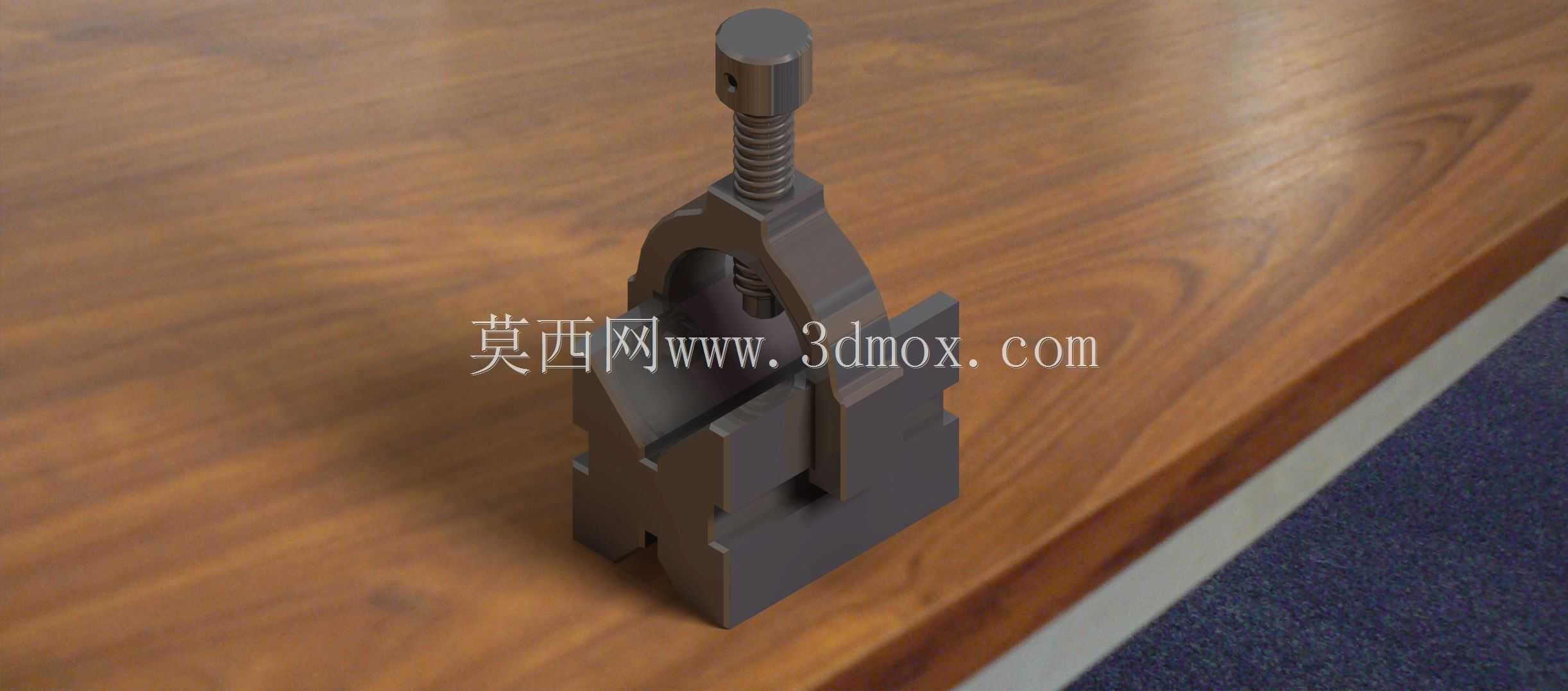 V形块夹紧机构